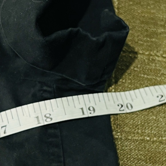 J Crew Short Sleeve Cotton Shirt Dress in Bkack - Picture 10 of 13